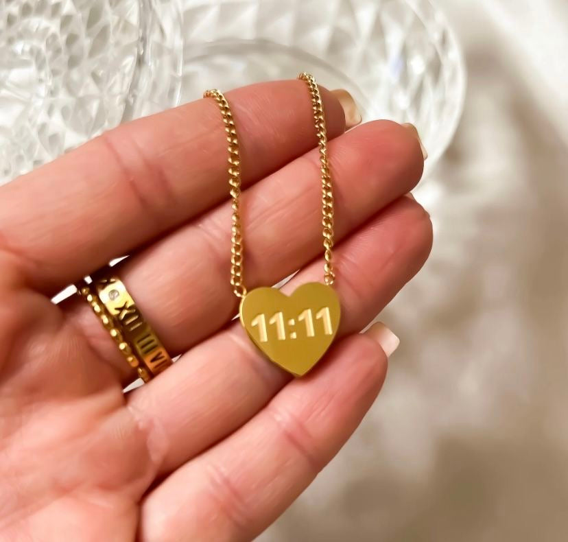 Heart 11:11 chain