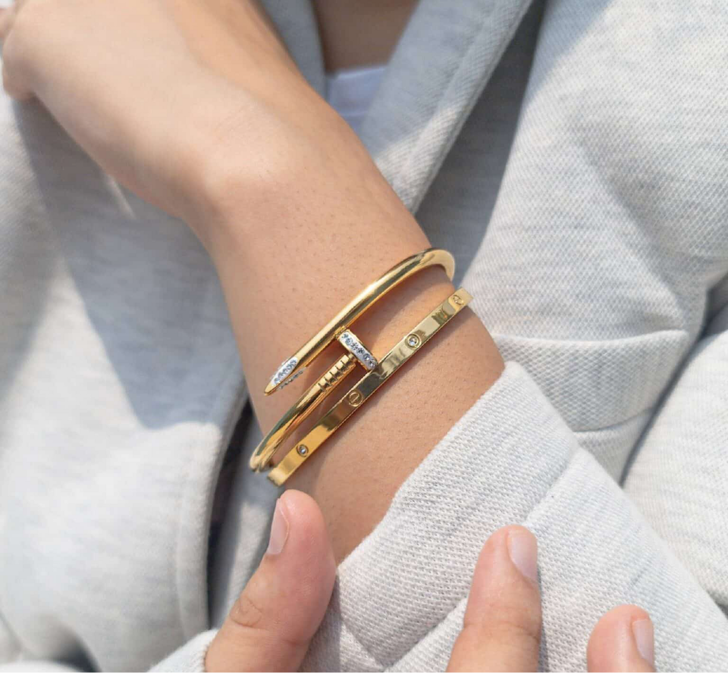 Classic Cartier stack