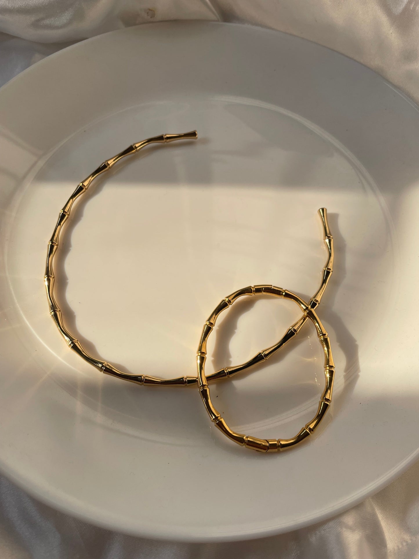 Bamboo Cuff & Choker set