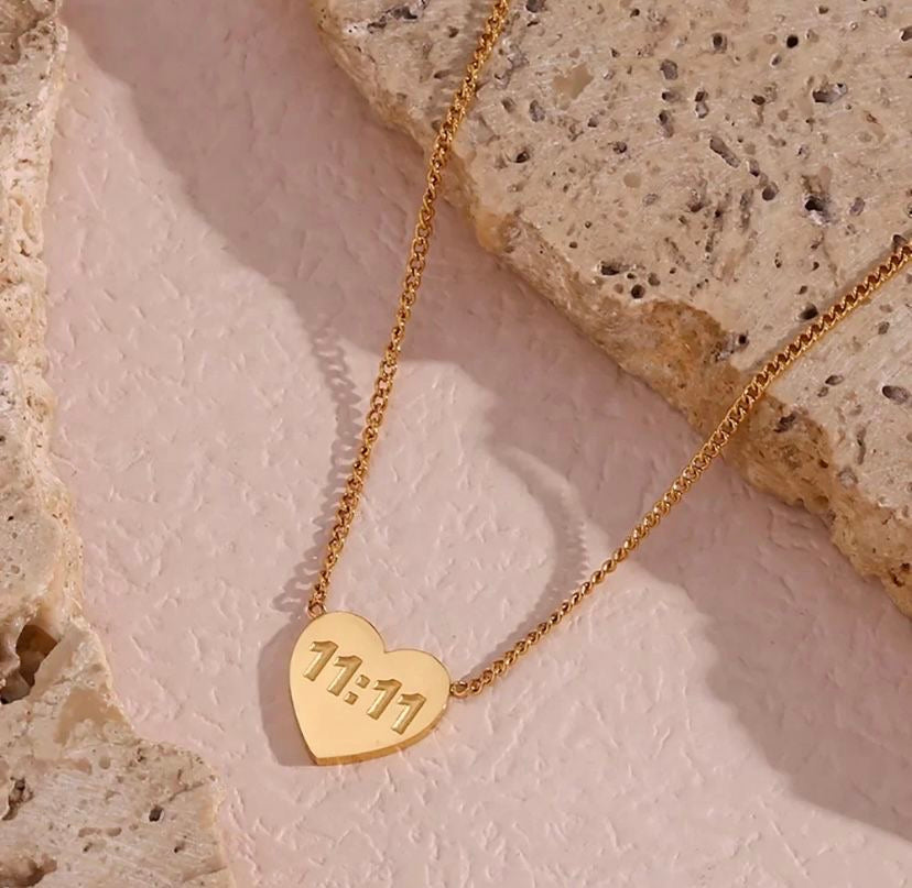 Heart 11:11 chain