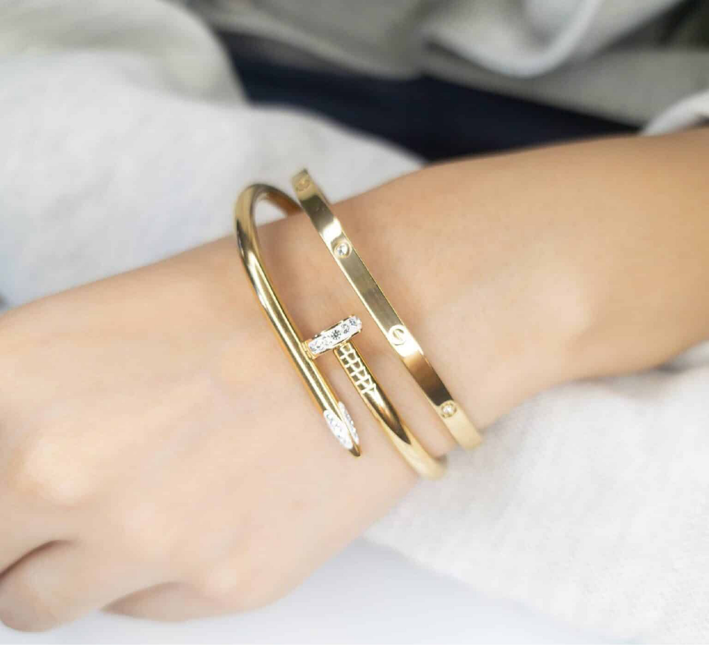 Classic Cartier stack