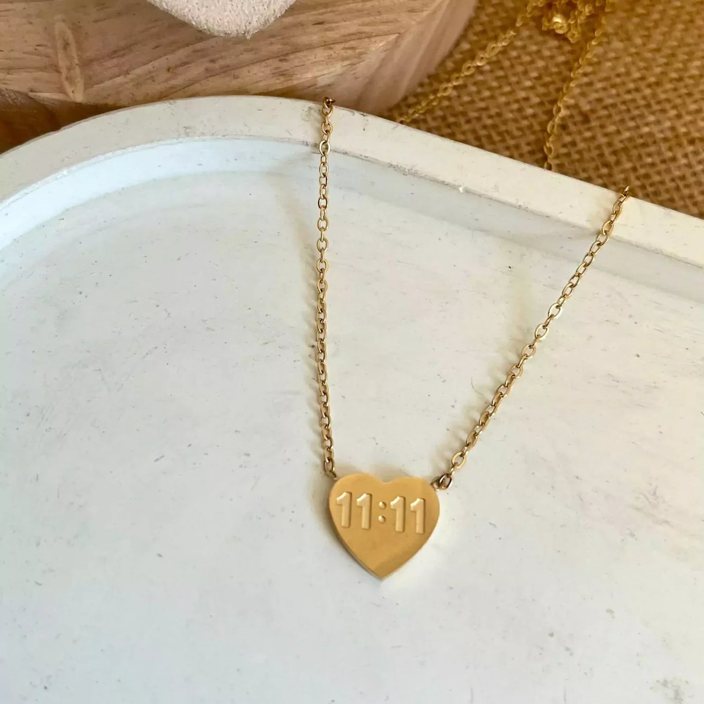 Heart 11:11 chain