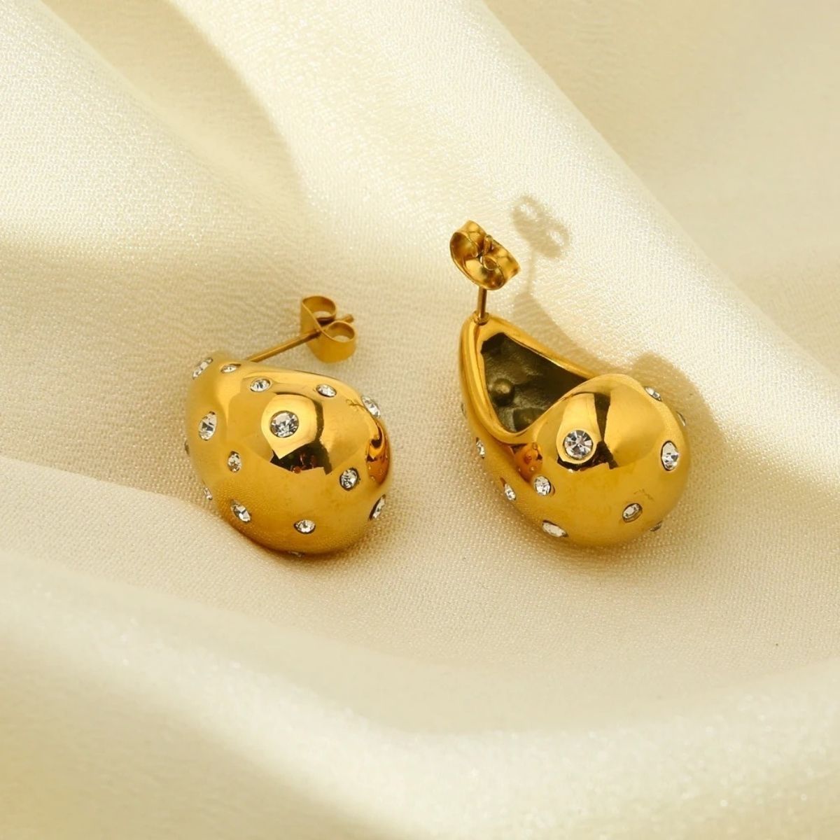 Diamond Drop Earrings