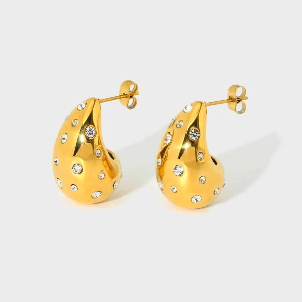 Diamond Drop Earrings