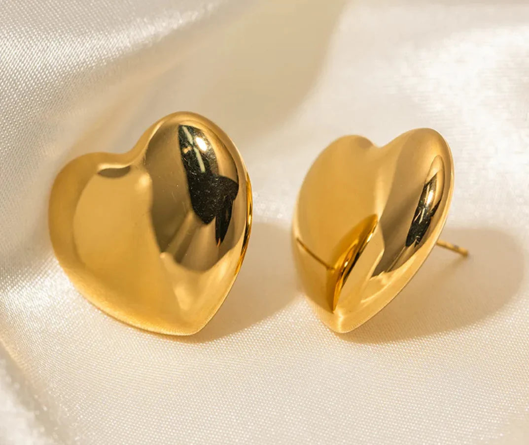 Heart Studs