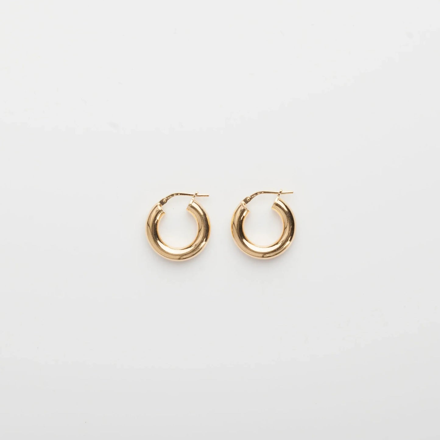 Classic Mini Gold Hoops