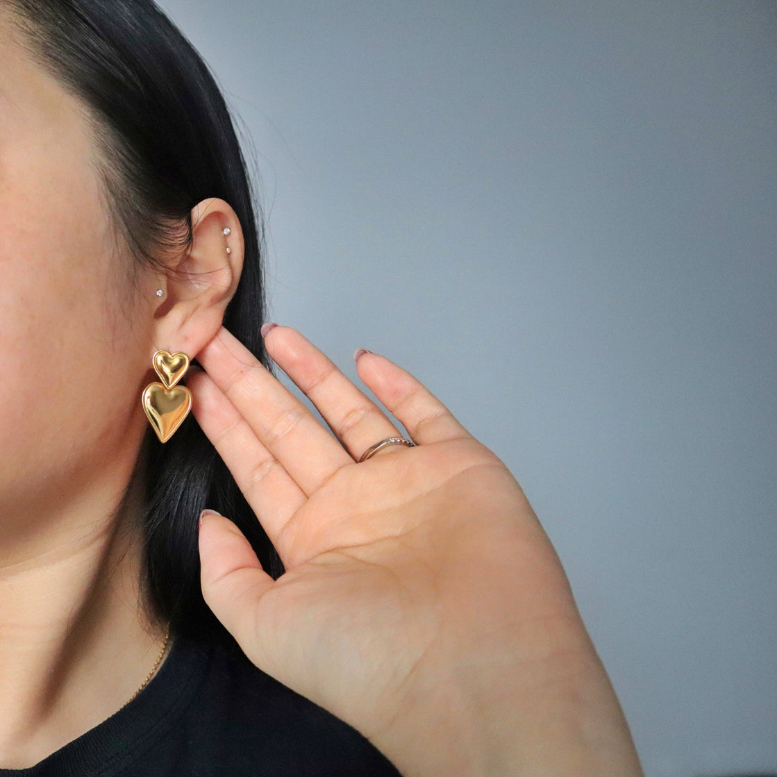 Carozen Heart Earrings