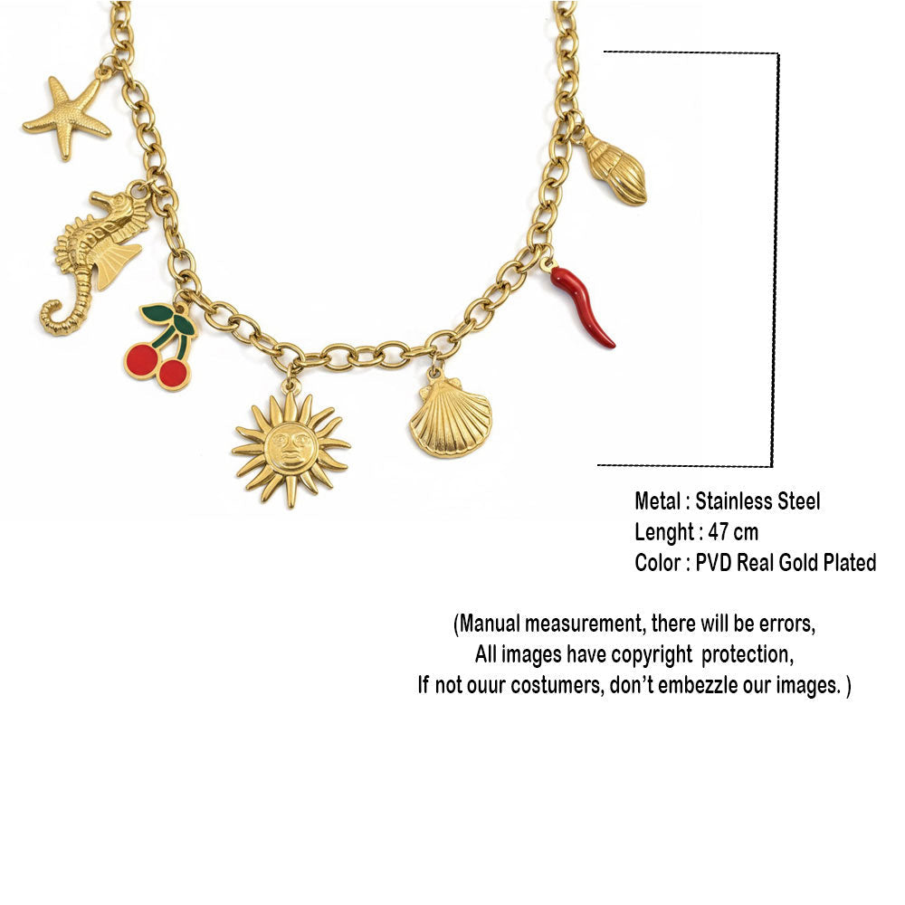 Helix charm chain
