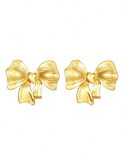 Bow post Earrings