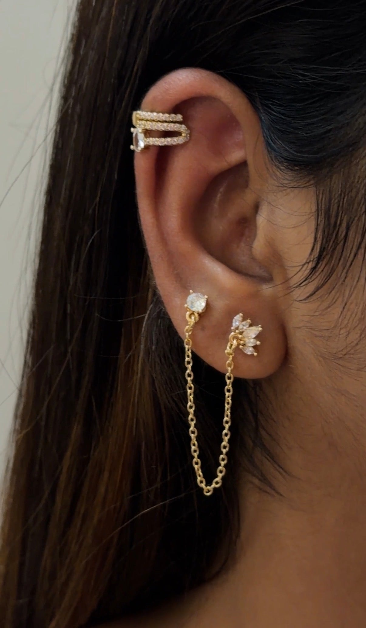 Blush Spark piercings