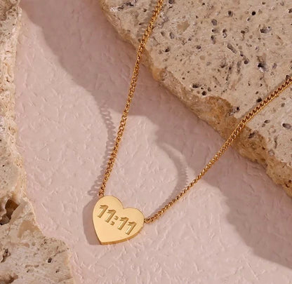 Heart 11:11 chain