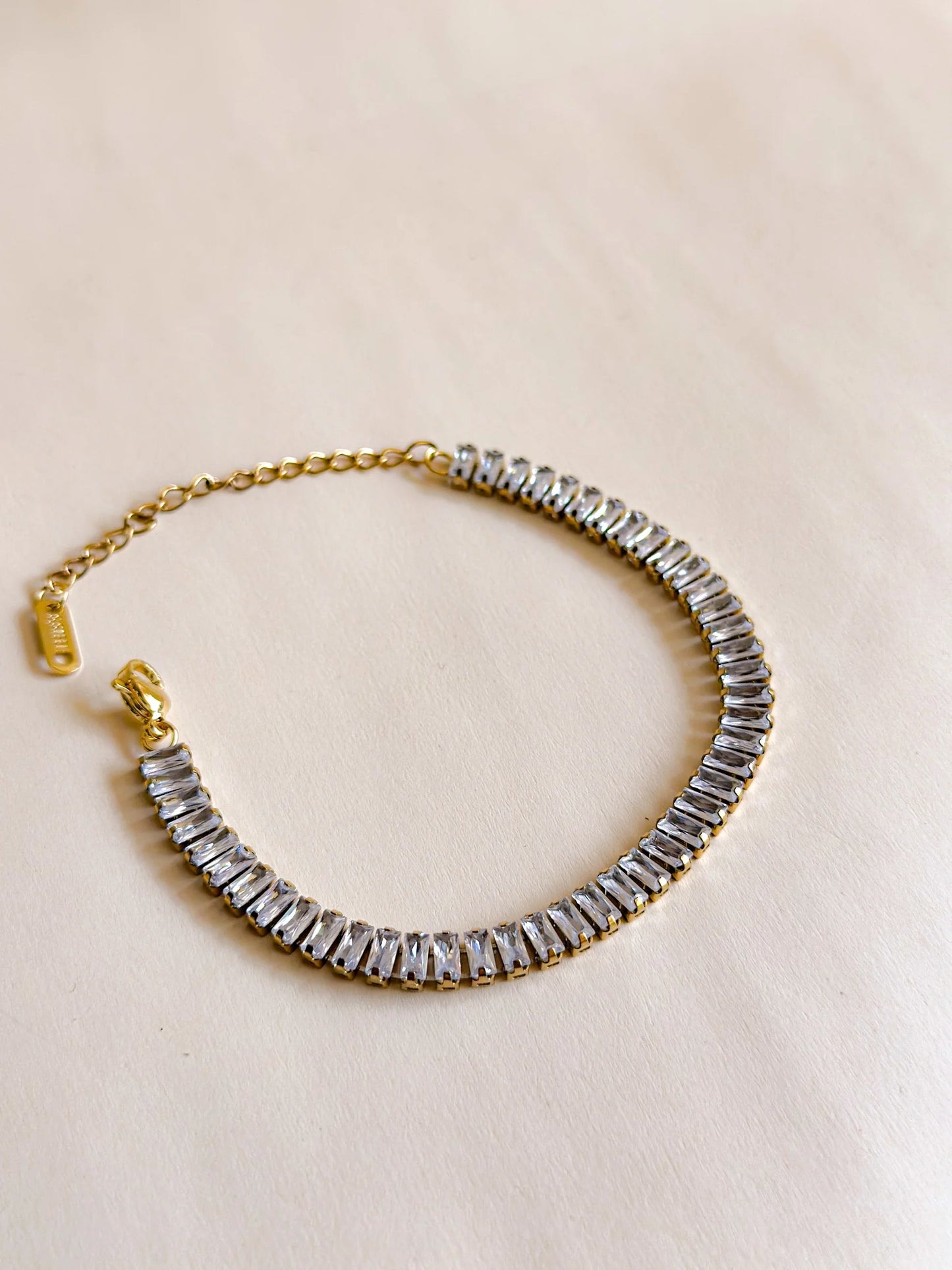 Amour tennis bracelet