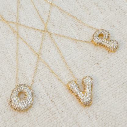 Studded Initial Chain