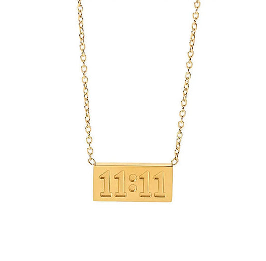 11:11 Charm Necklace
