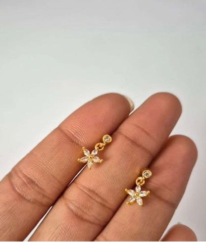 Aura Stud piercings