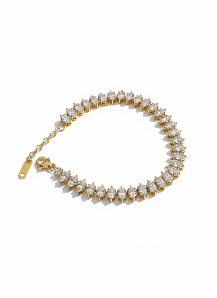 Floré tennis bracelet