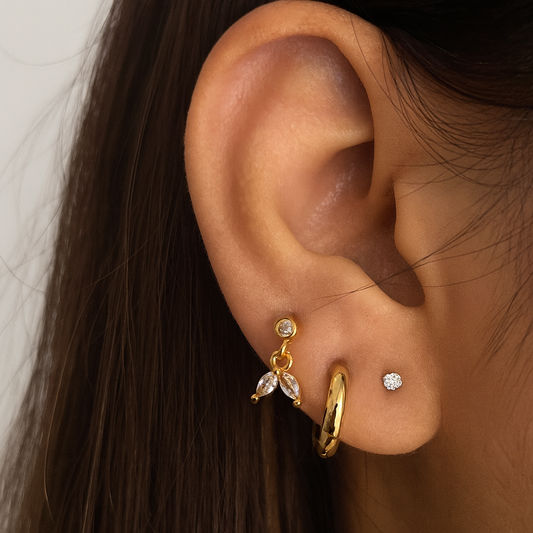 Petal Pierce earrings