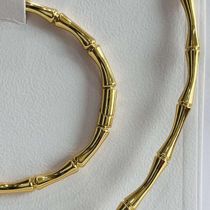 Bamboo Cuff & Choker set