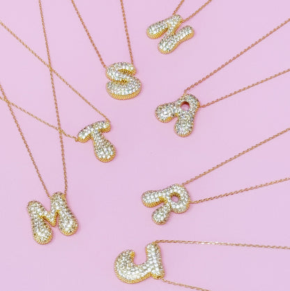 Studded Initial Chain