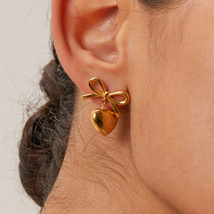 Lustre earrings