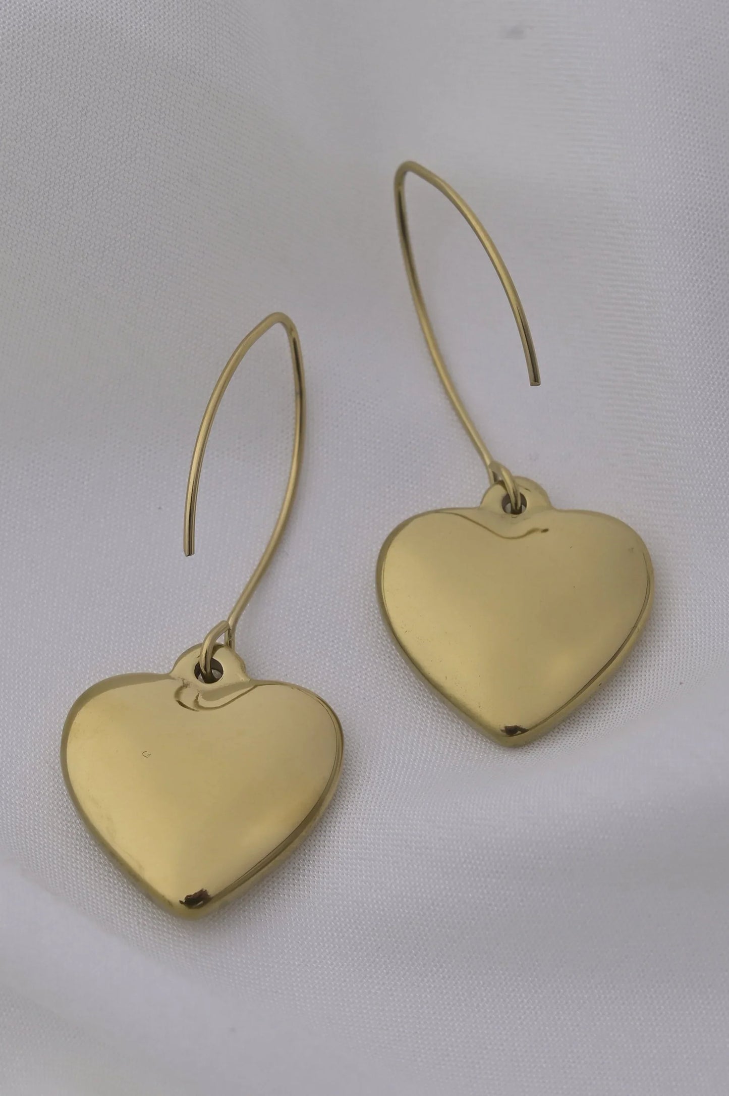 Heart Hanging earrings