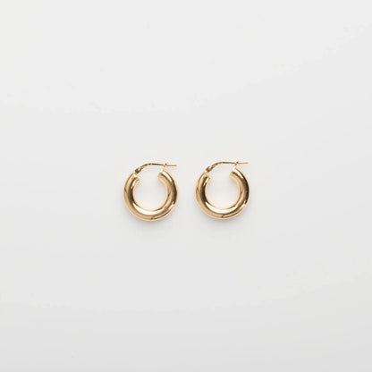 Classic Mini Gold Hoops