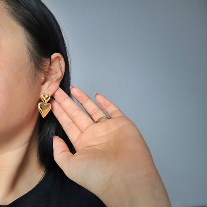 Carozen Heart Earrings